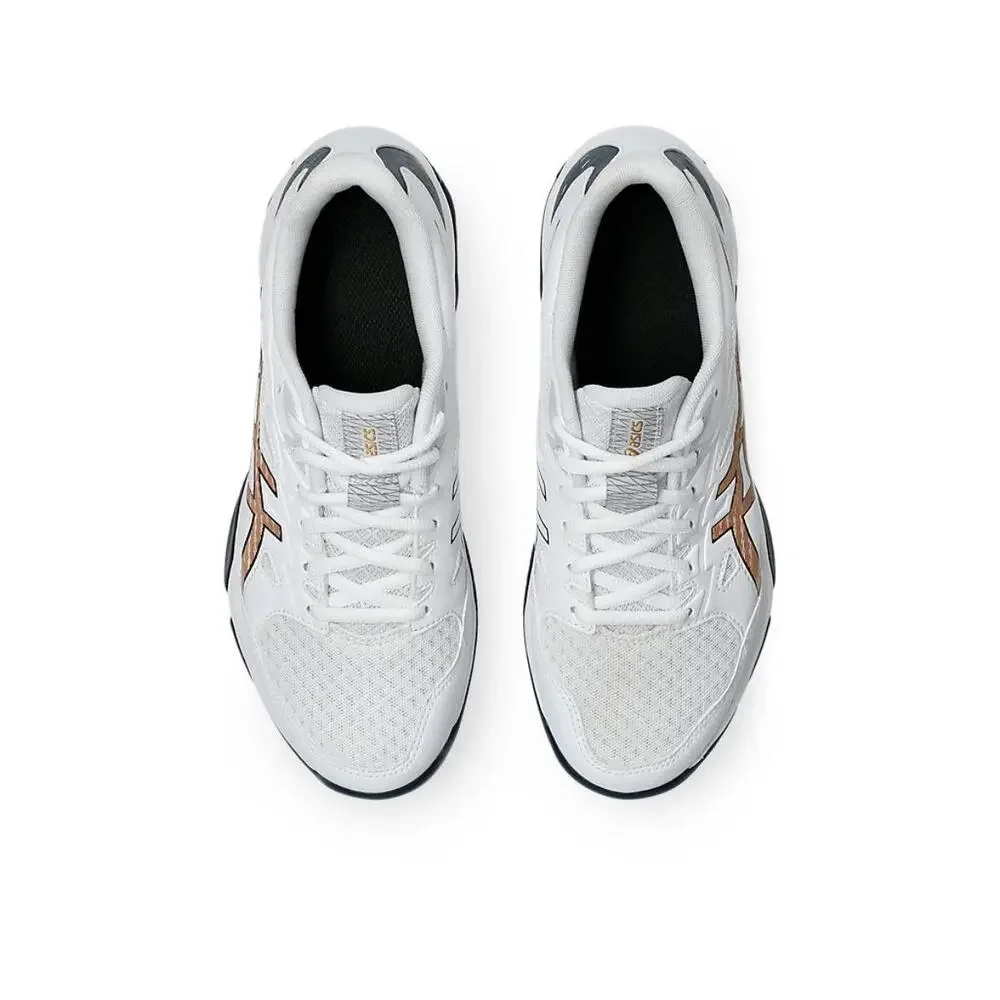Asics Gel-Rocket 11 1072A093-104 Womens US 11B White Volleyball Shoes HTAT1455